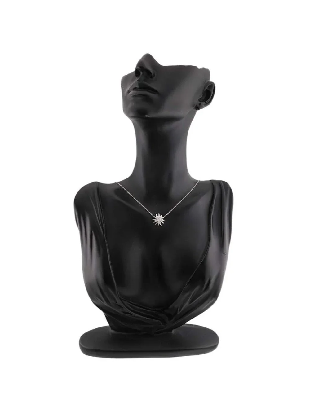 Tiffany & Co Sunburst Diamond Necklace 40 Platinum